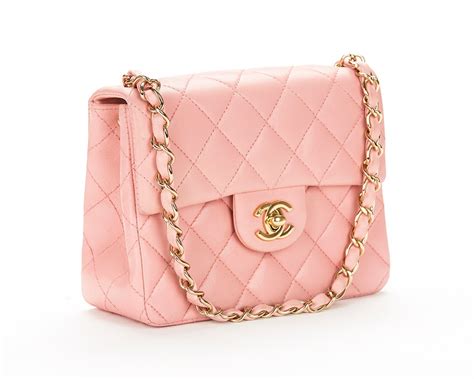 chanel mini flap bag pink